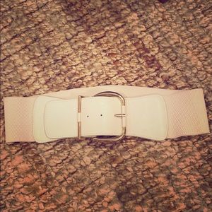 Faux Leather Chunky Belt